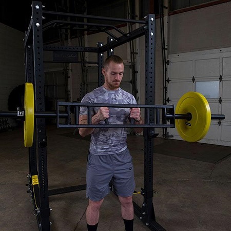 Body Solid Olympic Weight Multi Grip Press Swiss Bar OMG86 - Image 3