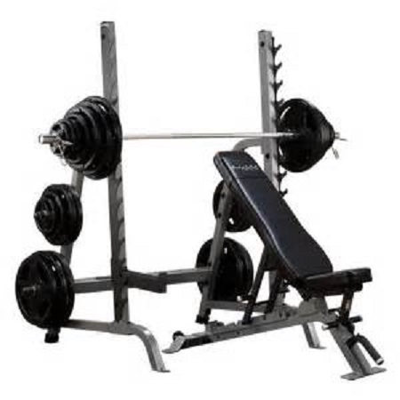 Body Solid Free Weight Power Squat Multi Press Half Rack GPR370 - Image 6