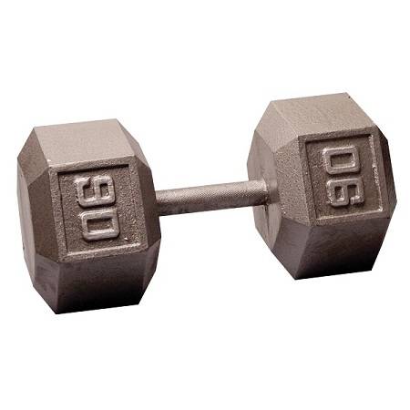 Ader Free Weight Hex Hexagon Cast Iron Dumbell Dumbbell 90# - Image 2