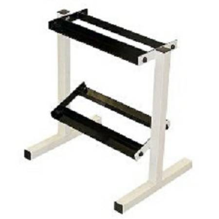 Dumbbell Dumbell Dumbells 2 Tier Storage Rack Horizontal 17 inch - Image 3