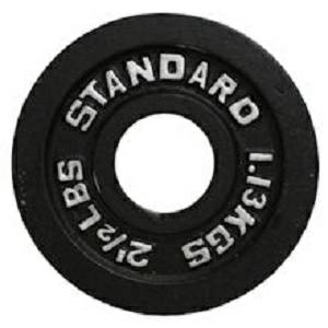 Troy USA Olympic Iron Metal Free Weight Lifting Plate Plate 2.5