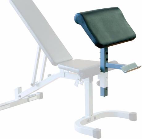 Body Solid Preacher Arm Curl Curling Attachment Accessory GPCA1 - Image 2