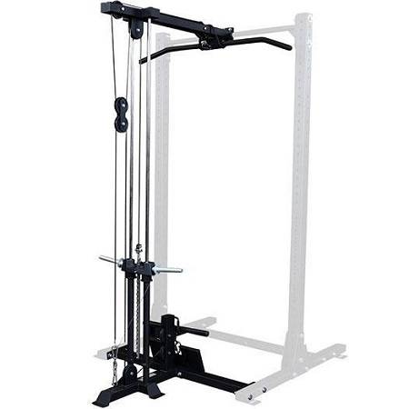 Body Solid Plate Loaded Lat Attachment for SPRHALF Rack SPRHLA - Image 2