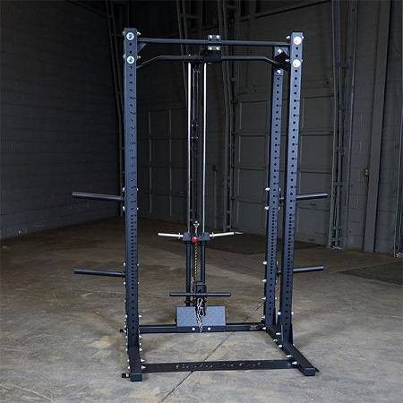 Body Solid Plate Loaded Lat Attachment for SPRHALF Rack SPRHLA - Image 6
