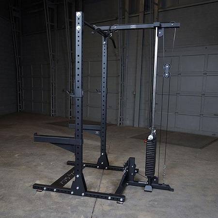 Body Solid Plate Loaded Lat Attachment for SPRHALF Rack SPRHLA - Image 7