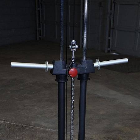 Body Solid Plate Loaded Lat Attachment for SPRHALF Rack SPRHLA - Image 8