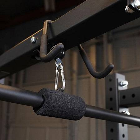 Body Solid Plate Loaded Lat Attachment for SPRHALF Rack SPRHLA - Image 9