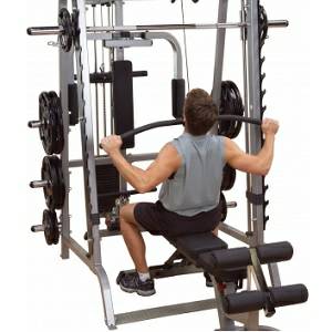 Body Solid Selectorized Series 7 Smith Lat Attachment GLA348QS