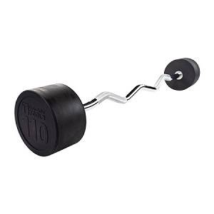 Body Solid Bar Bars EZ Curl Fixed Barbell Barbells 110# SBZ110