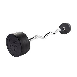Body Solid Bar Bars EZ Curl Fixed Barbell Barbells 90# SBZ90