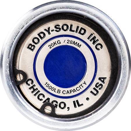 Body Solid Commercial Olympic Bar 86" 44# 1500# 28.75mm OB86EXT - Image 4
