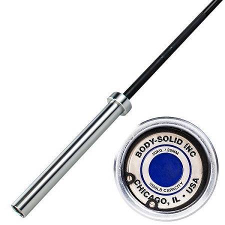 Body Solid Commercial Olympic Bar 86" 44# 1500# 28.75mm OB86EXT - Image 3