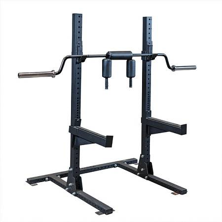 Body Solid Olympic Safety Squat Bar Cambered Yoke Handle OBSS50B - Image 5