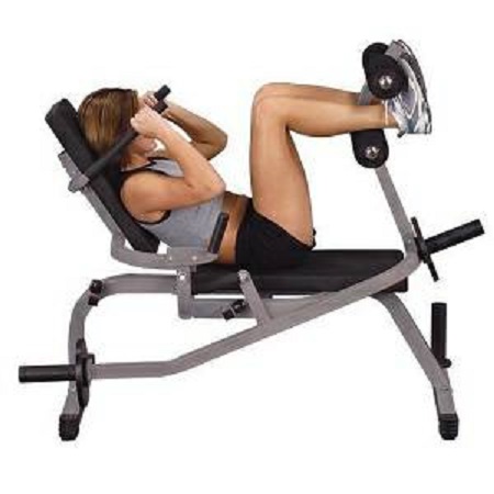 Body Solid Comercial Horizontal Ab Abdominal Crunch Bench GAB100 - Image 2