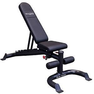 Body Solid Flat Incline Decline Dumbell Weight Bench GFID100B