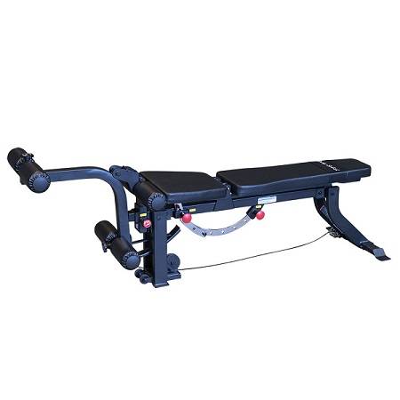 Body Solid Comercial Flat Incline Bench with Leg Ext / Curl GLEG - Image 2