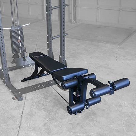 Body Solid Comercial Flat Incline Bench with Leg Ext / Curl GLEG - Image 4