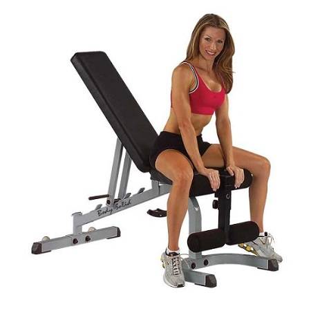 Body Solid Flat Incline Decline FID Dumbell Utility Bench GFID31 - Image 2