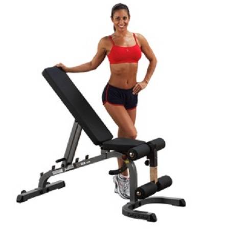 Body Solid Flat Incline Decline FID Dumbell Utility Bench GFID31 - Image 3
