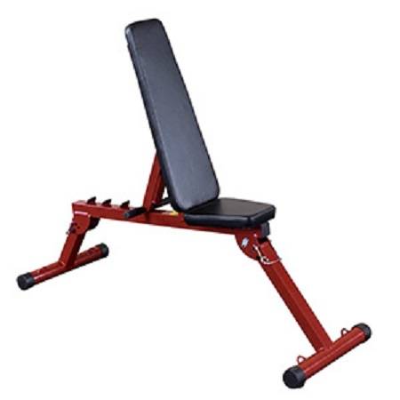 Body Solid Best Fitness Flat Incline Dec Dumbbell Bench BFFID10 - Image 3