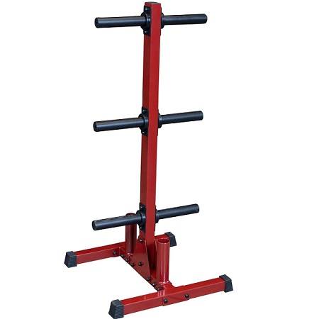 Best Fitness Vertical Olympic Bumper Plate & Bar Storage BFWT10 - Image 4