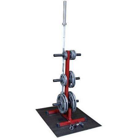 Best Fitness Vertical Olympic Bumper Plate & Bar Storage BFWT10 - Image 3