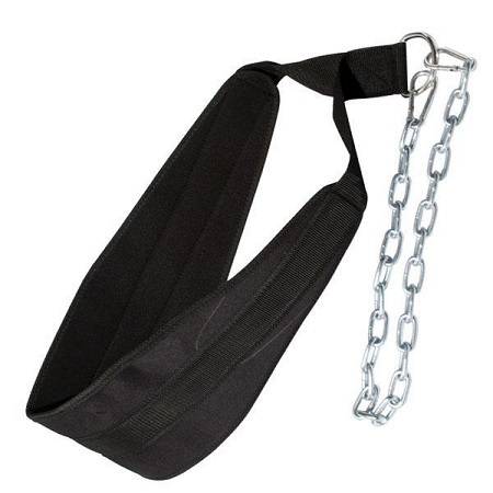 Body Solid Weight Lifting Nylon Padded Dip Belt with Chain NB56 - Image 3