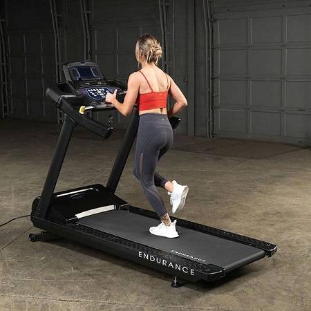 Body Solid Endurance Commercial 4HP 12.5mph Treadmill T150 - Image 5