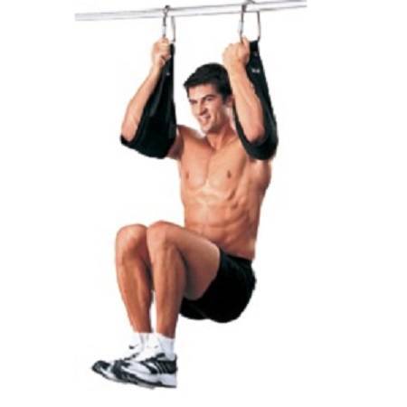 Body Solid Gut Blaster Ab Abs Abdominal Knee Lift Crunch Slings - Image 4