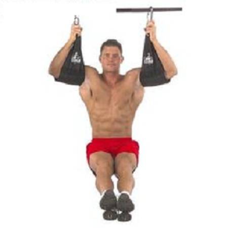 Body Solid Gut Blaster Ab Abs Abdominal Knee Lift Crunch Slings - Image 5