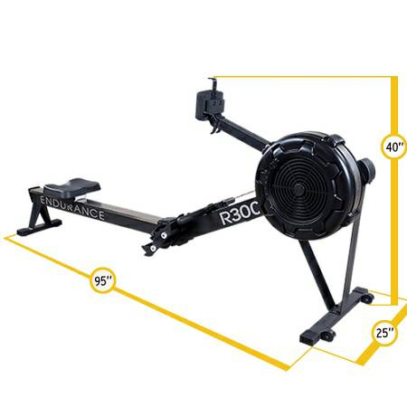 Body Solid Commercial Endurance Row Rower Rowing Machine R300 - Image 5
