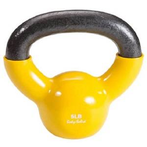 Body Solid Kettlebell Kettle Bell Vinyl Dipped Weights 5# KBV5