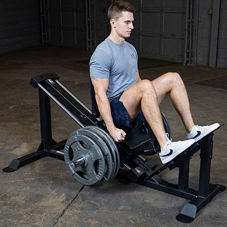 Body Solid Comercial Compact Leg Sled Seated Squat Press GCLP100 - Image 5
