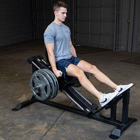 Body Solid Comercial Compact Leg Sled Seated Squat Press GCLP100 - Image 6