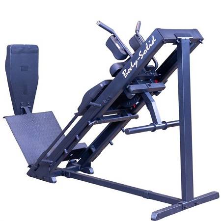 Body Solid Leg Press Hack Squat Hip Legs Sled GLPH1100B - Image 2