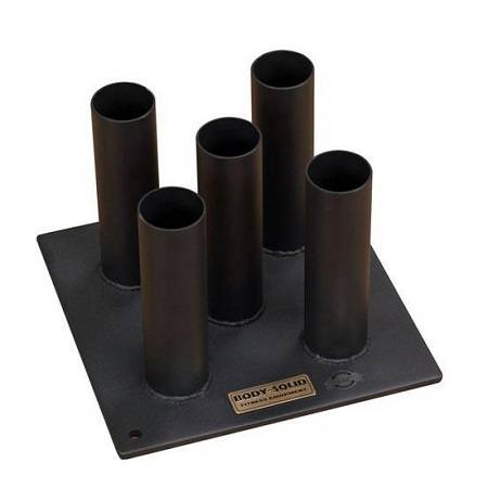 Body Solid Olympic Bar Holder Vertical Storage Stand Rack GOBH5 - Image 4