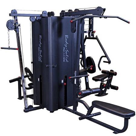 Body Solid Commercial Multi Station 4 Stack Home Gym S1000 - Image 3