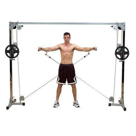 Body Solid PowerLine Cable Crossover Cross Over Column PCCO90X - Image 3