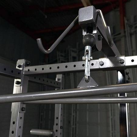 Body Solid PowerLine PPR1000 Power Rack Lat Pulldown PLA1000 - Image 4