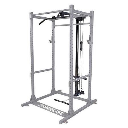 Body Solid PowerLine PPR1000 Power Rack Lat Pulldown PLA1000 - Image 2