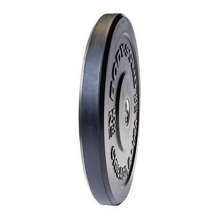 Body Solid Olympic Rubber Bumper Weight Plate Plates 25lb OBPX25 - Image 2