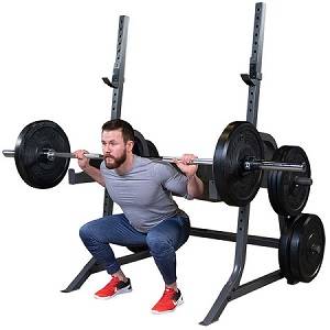Body Solid PowerLine Power Squat Multi Press Half Rack PMP150