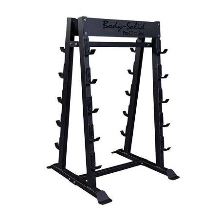 Body Solid Commercial Fixed Weight Barbell Bar Rack SBBR100 - Image 2