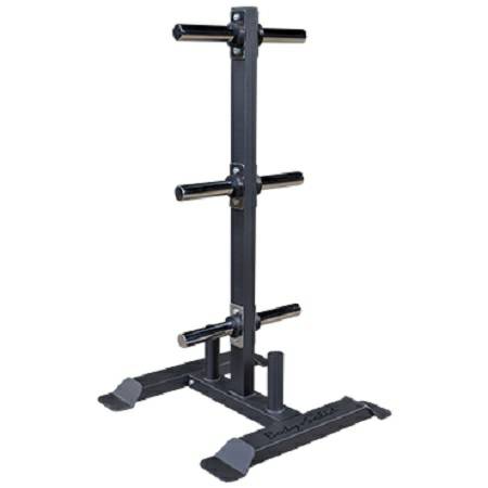 Body Solid Olympic Bumper Plate Tree 2 Bar Holder Rack GWT56 - Image 5