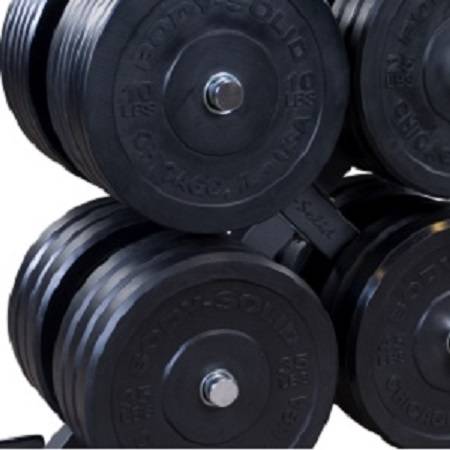 Body Solid Olympic Bumper Plate Tree Holder X Factor Rack GWT66 - Image 4