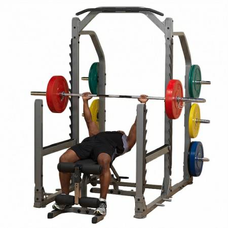 Body Solid Pro Club-Line Gym Multi Power Squat Rack Cage SMR1000 - Image 3