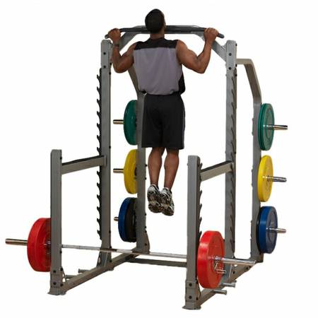 Body Solid Pro Club-Line Gym Multi Power Squat Rack Cage SMR1000 - Image 4