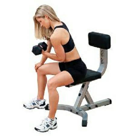 Body Solid Free Weight Gym Dumbbell Workout Utility Stool GST20 - Image 2