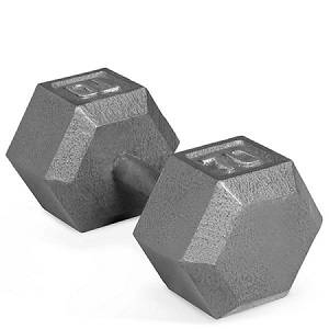 CAP Free Weight Hex Hexagon Cast Iron Dumbell Dumbbell 70#