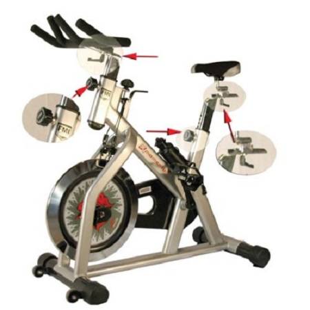 Fitnex X-Momentun II Spin Spinner Spinning Indoor Exercise Bike - Image 5